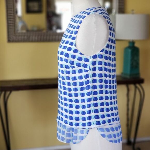 NWT Kate Spade Silk Layered Sleeveless Tank - Picture 5 of 10